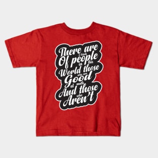 3 Kinds Of People Kids T-Shirt